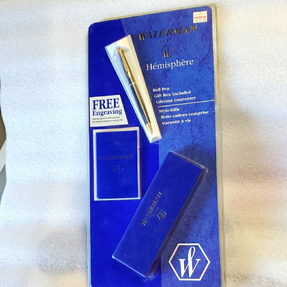 Waterman Paris Hémisphère Ball Pen with Gift Box & Booklet